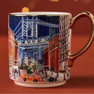 Anthropologie NYC 2024 Holiday in the City Annual Collector's Mug NWT LAST ONE!!